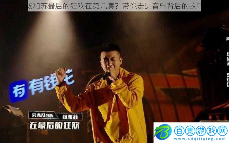 楊和蘇最后的狂歡在第幾集